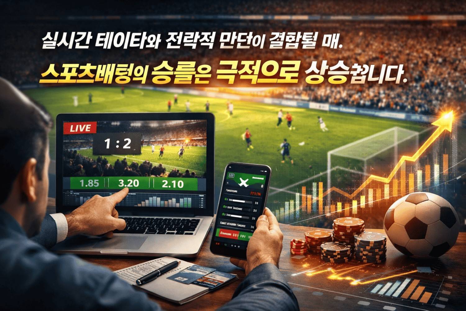 경기 흐름을 읽는 순간이 곧 승리의 기회입니다 — 스마트한 라이브 베팅의 핵심.