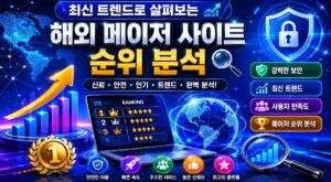 최신 트렌드로 살펴보는 해외 메이저 사이트 순위 분석