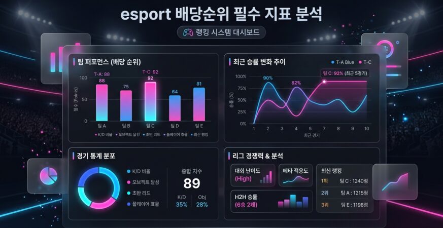 esport 배당순위