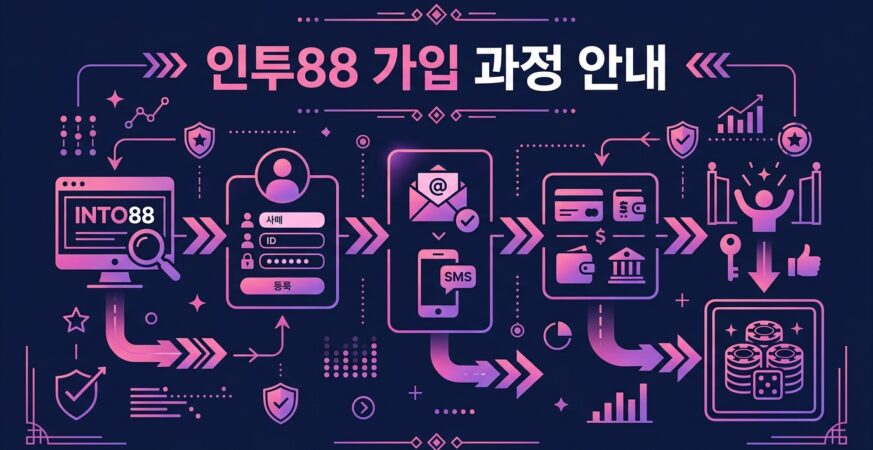 인투88 가입 과정 안내