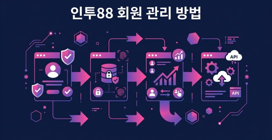 인투88 회원 관리 방법