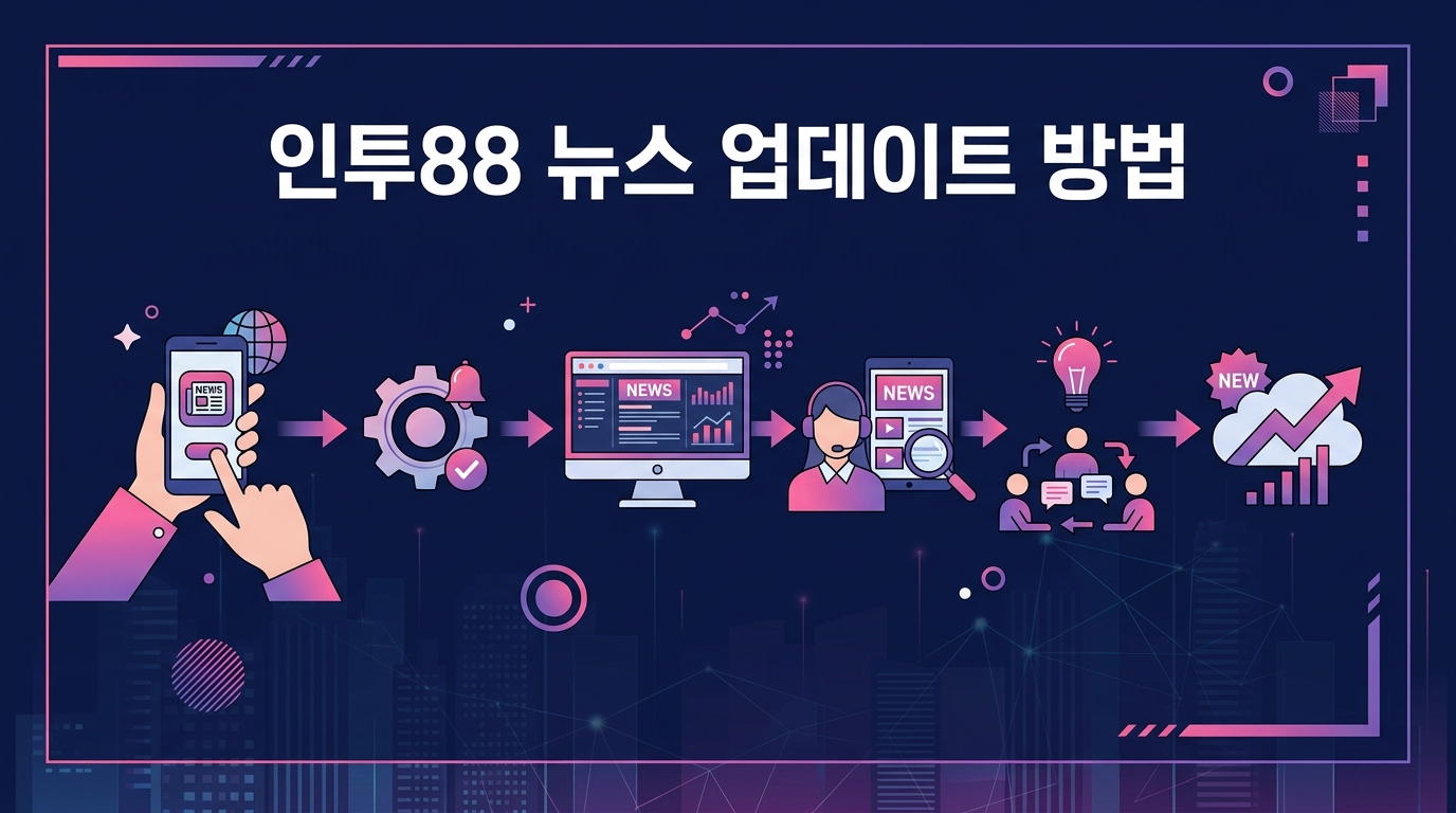 인투88 뉴스 업데이트 방법